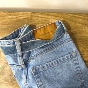 Zara TRF straight leg denim